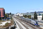 SC-44 # 2123 pushing Train # 534 out of the station toward its next stop of Berkeley 